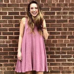 Mauve Tank Dress